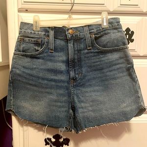 Madewell High Wasted Jean Short Size 24 (US 2)